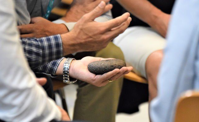 Sprechobjekt Kreisgespräch Workshop-Facilitation