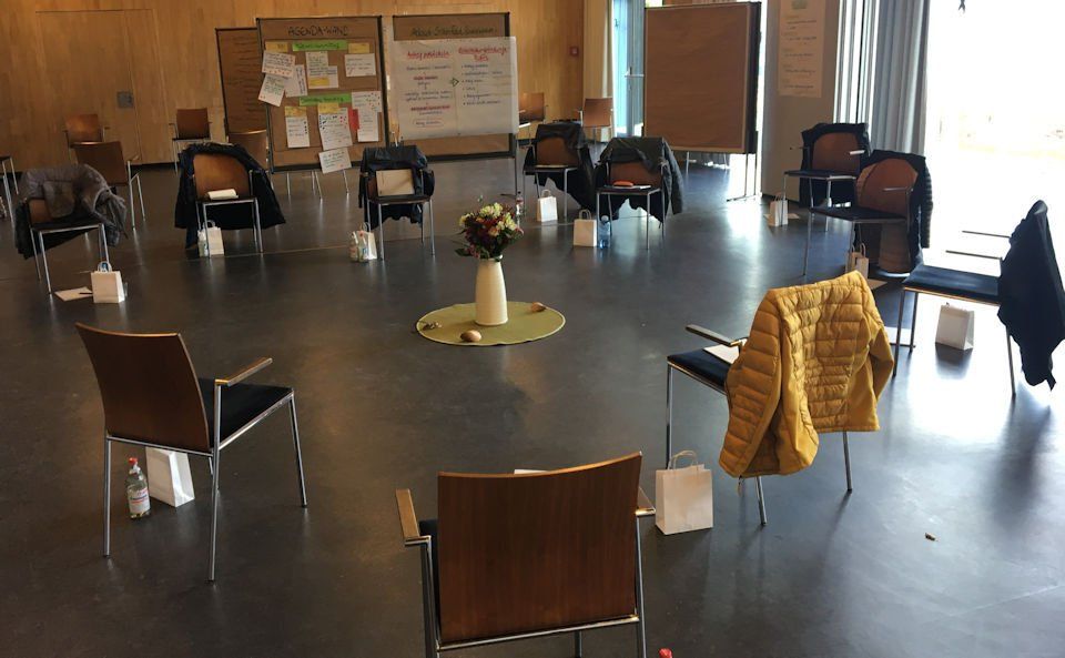 Team-Retreat Strategieworkshop Entscheidungsfindung Konsent