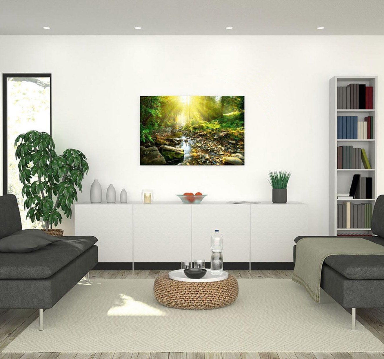 Glasbildheizung im Wohnzimmer, Schlafzimmer, Kinderzimmer und allen anderen Räumen Glasbildheizung, Wohnzimmer, Schlafzimmer, Kinderzimmer