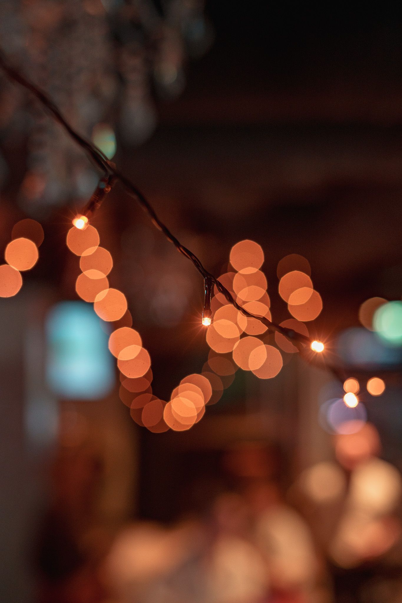 Lichterkette mit Bokeh, Bild von Fotograf Hannes Schmidt