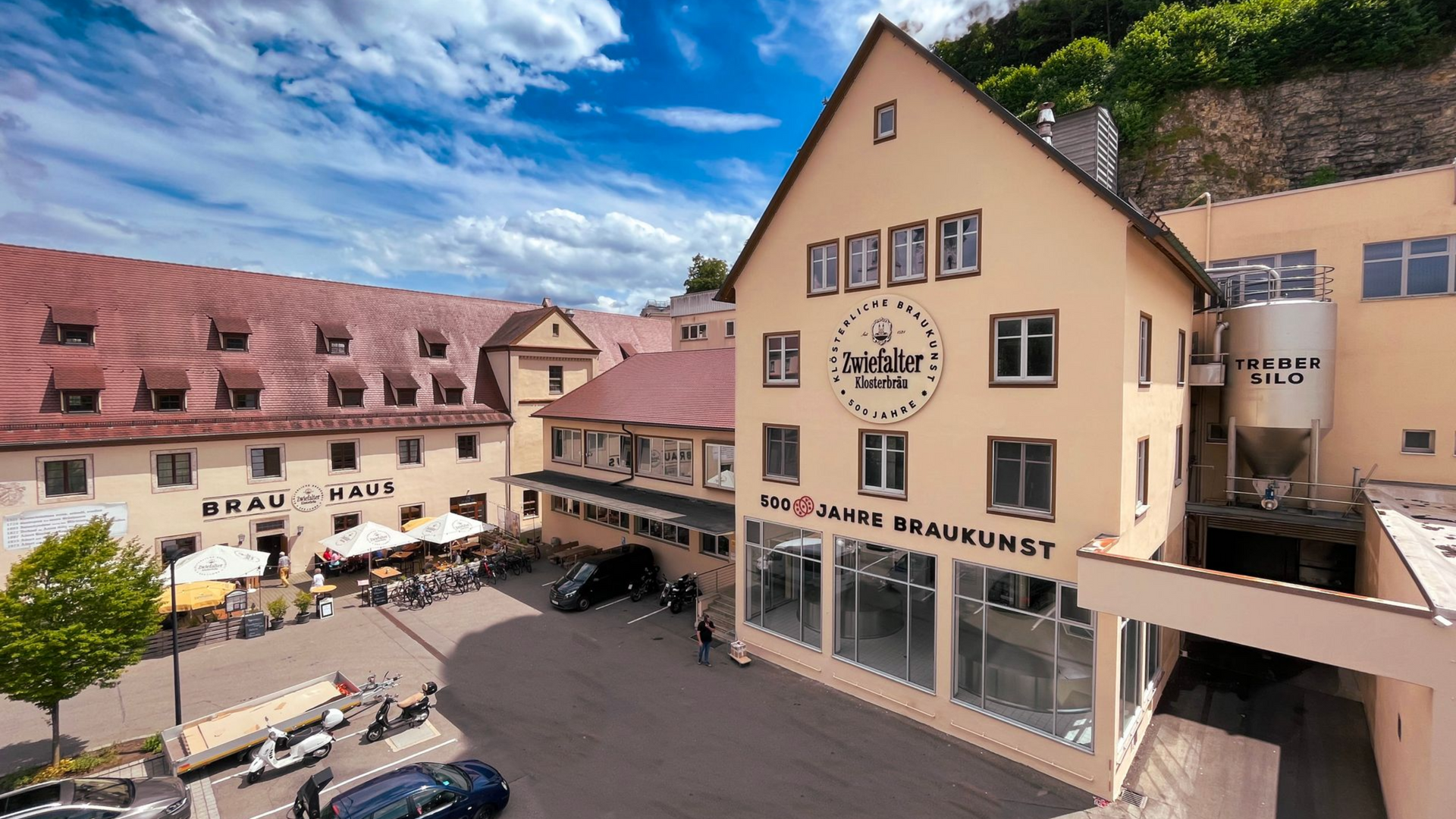 Außenansicht Zwiefalter Klosterbräu