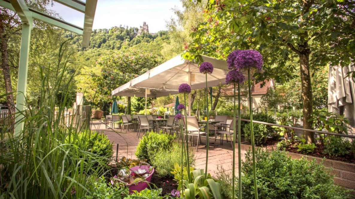 Biergarten im Forellenhof Rössle