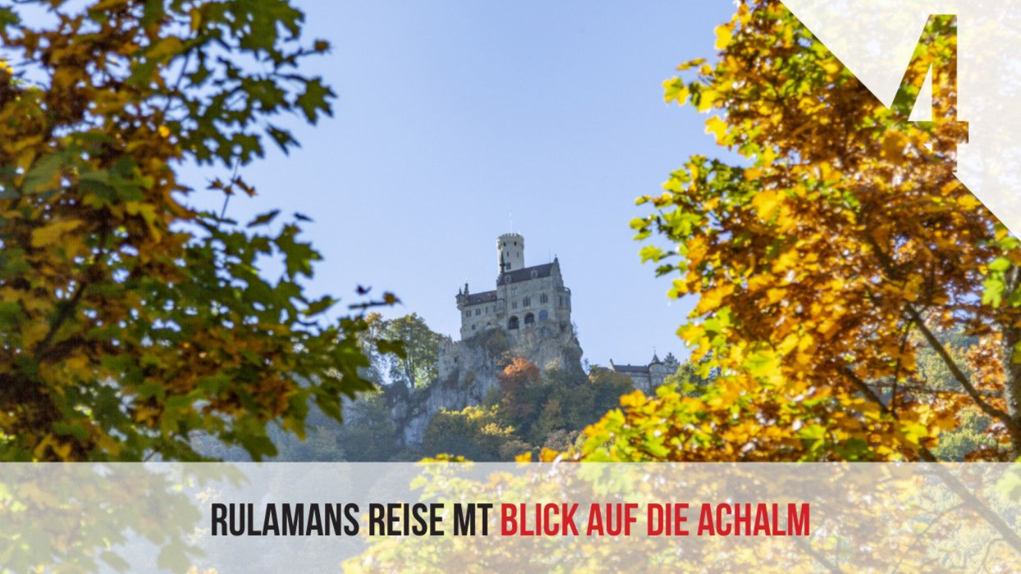 Wandertour Rulamans Reise mit Blick auf die Achalm