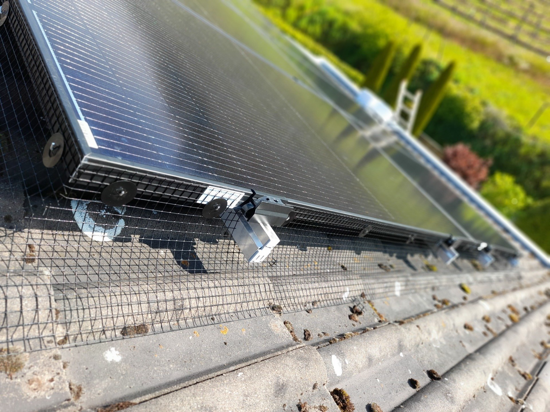 Solarpanelgitter
