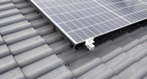 Solarpanelgitter