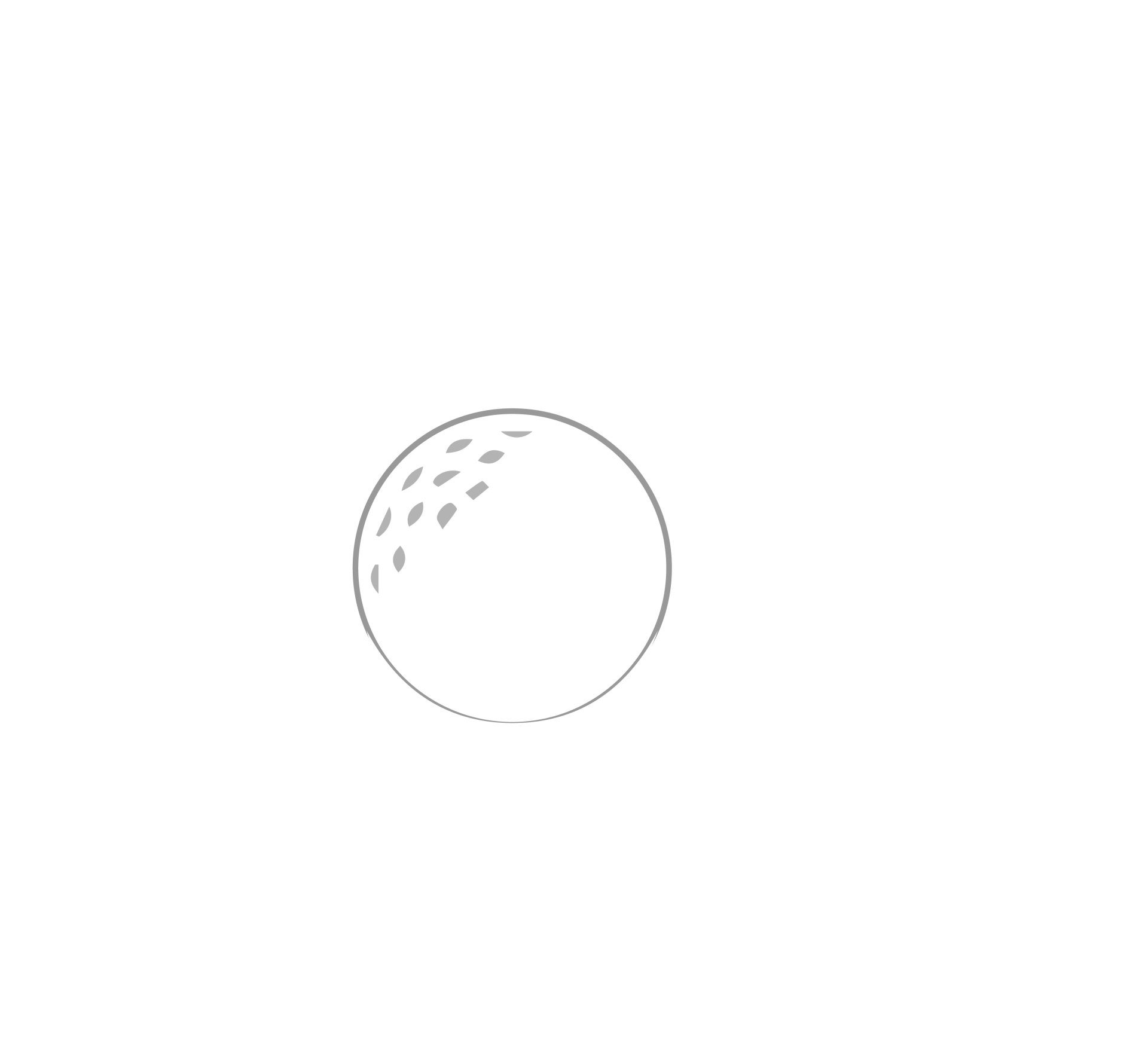 Solent Meads Golf Center negative logo