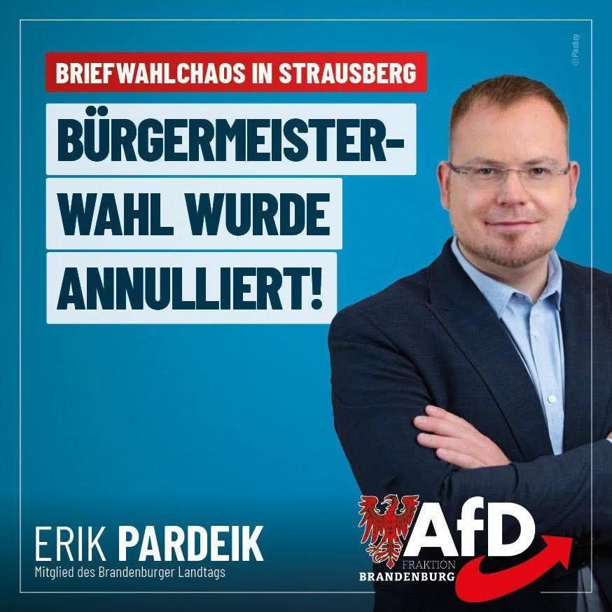 Das Briefwahlchaos in Strausberg ist politischer Super-GAU für das Vertrauen in die Demokratie.