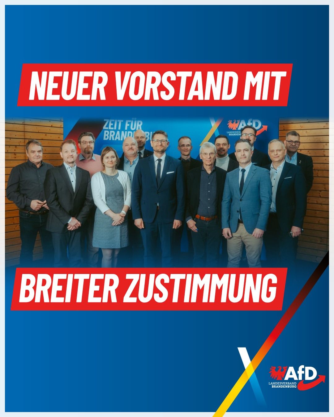 In Prenzlau wurde am Wochenende ein neuer Landesvorstand der AfD Brandenburg gewählt