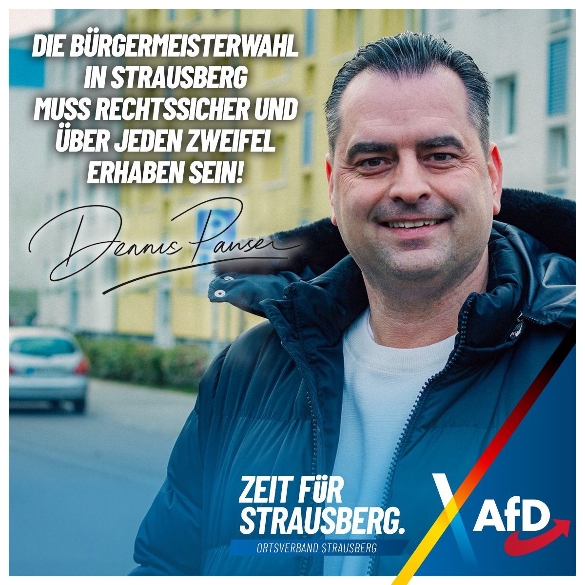 Die Bürgermeisterwahl in Strausberg muss rechtssicher und über jeden Zweifel erhaben sein.