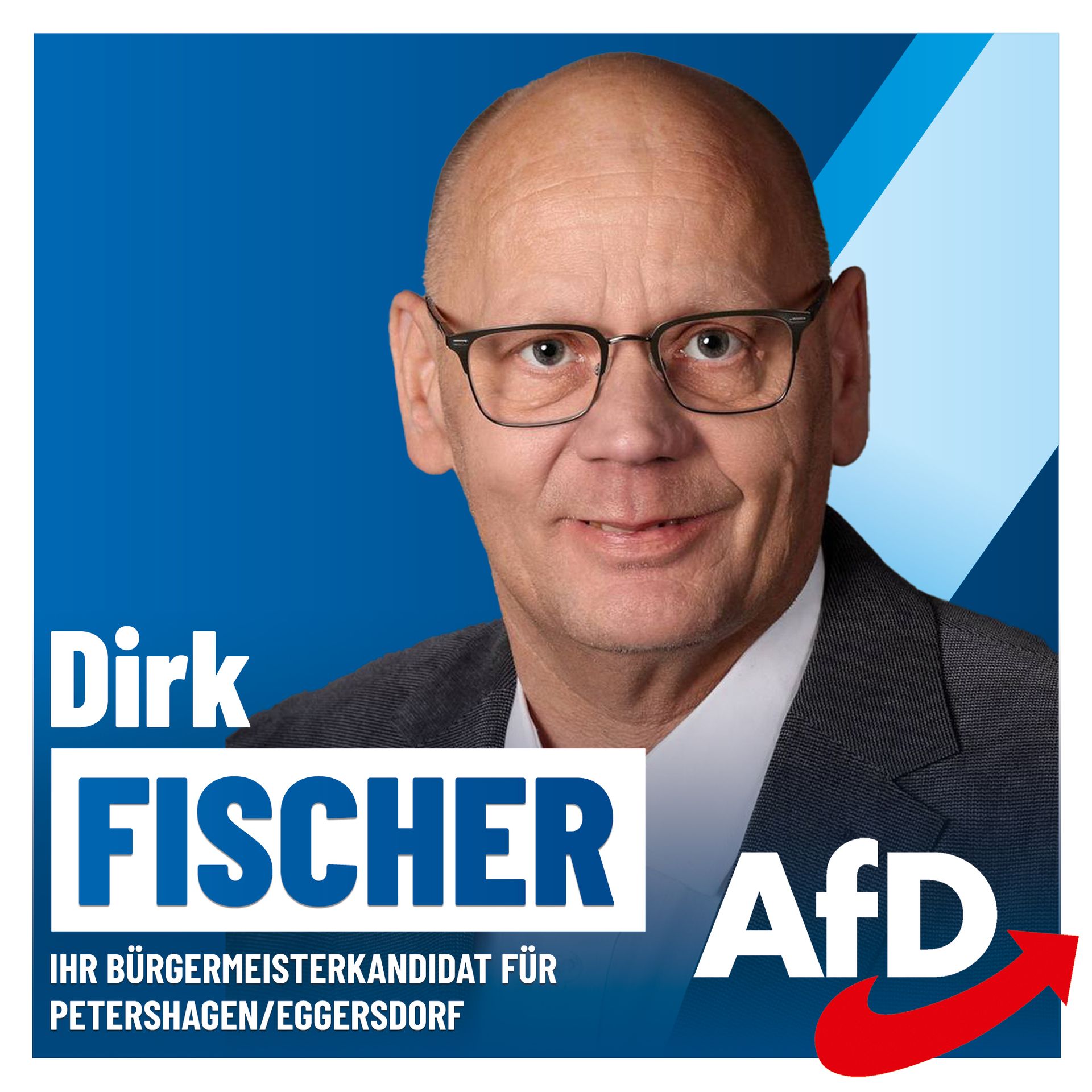 Dirk Fischer ist Ihr Kandidat für die Bürgermeisterwahl in Petershagen/Eggersdorf.