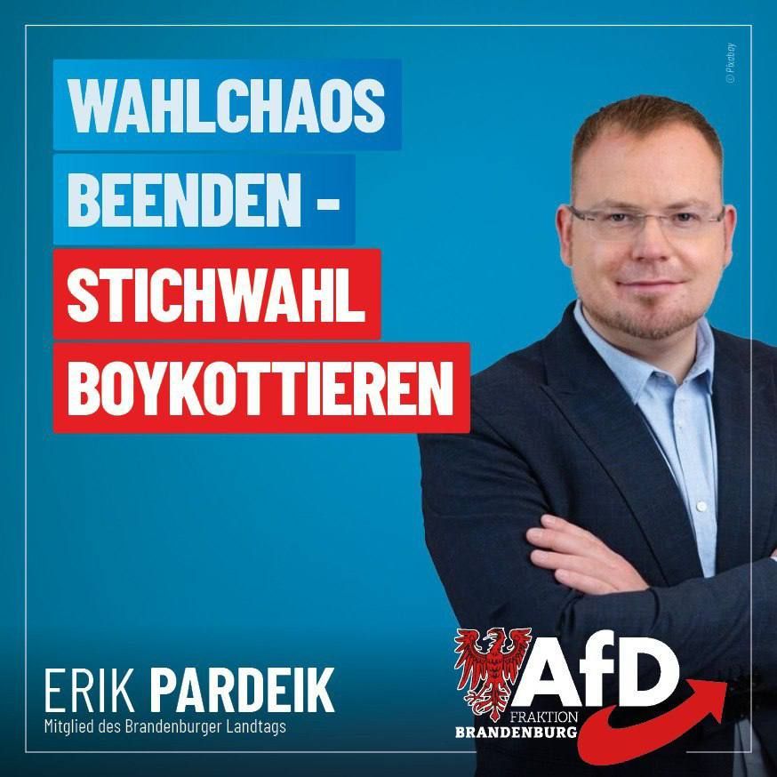 Wahlchaos beenden - Stichwahl boykottieren!