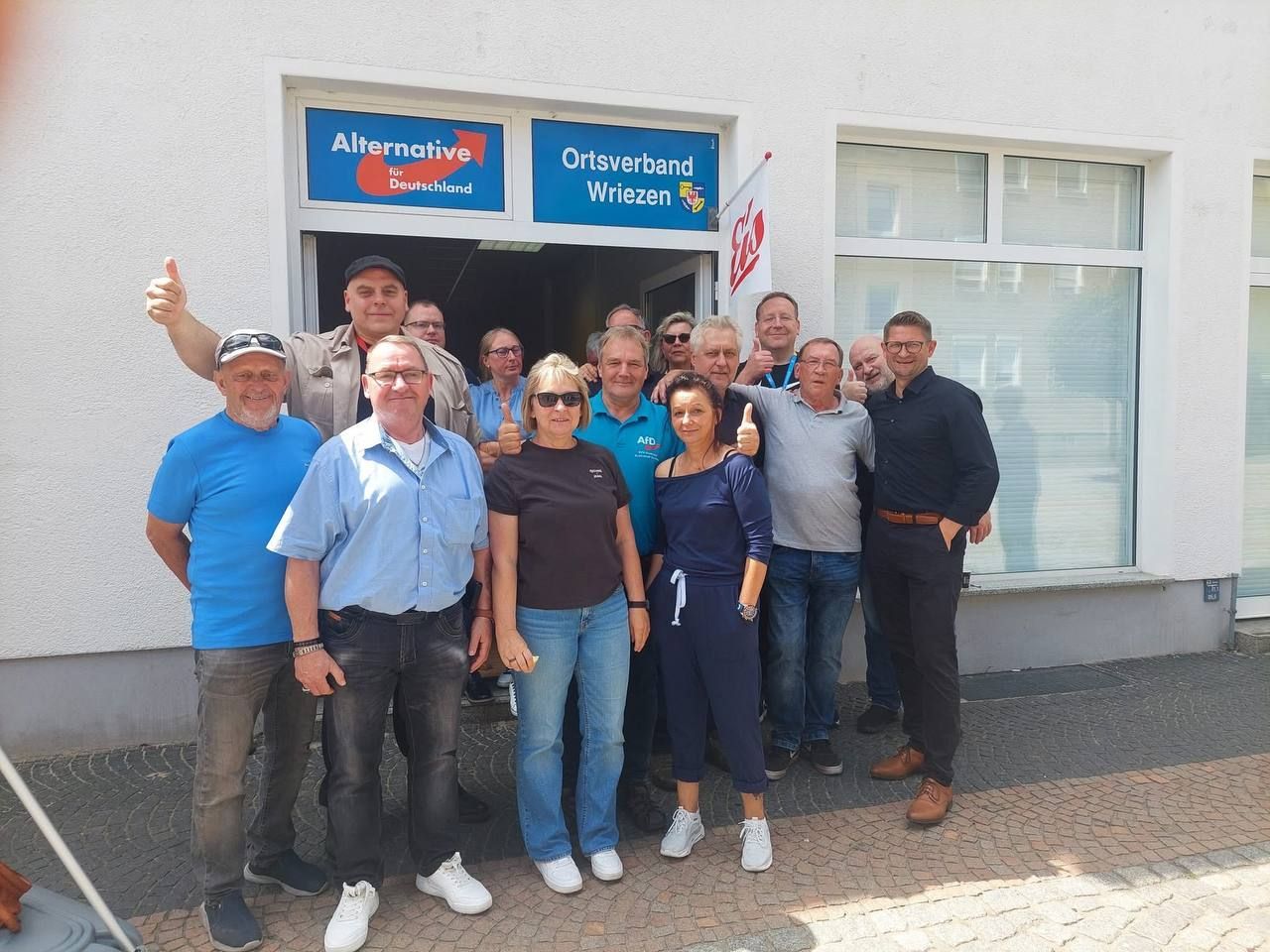 Beim Tag der offenen Tür in Wriezen war unser