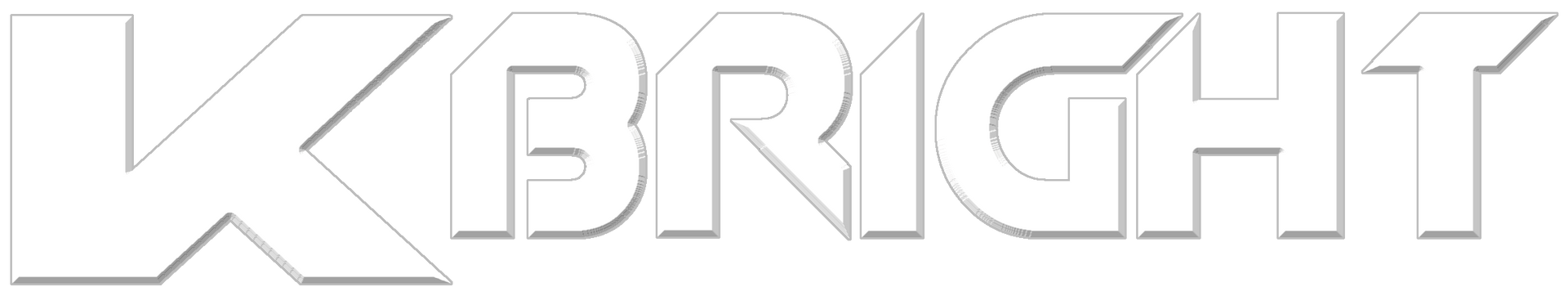 K-BRIGHT Schriftzug: KBRIGHT steht für nachhaltige, sportliche Kleidung