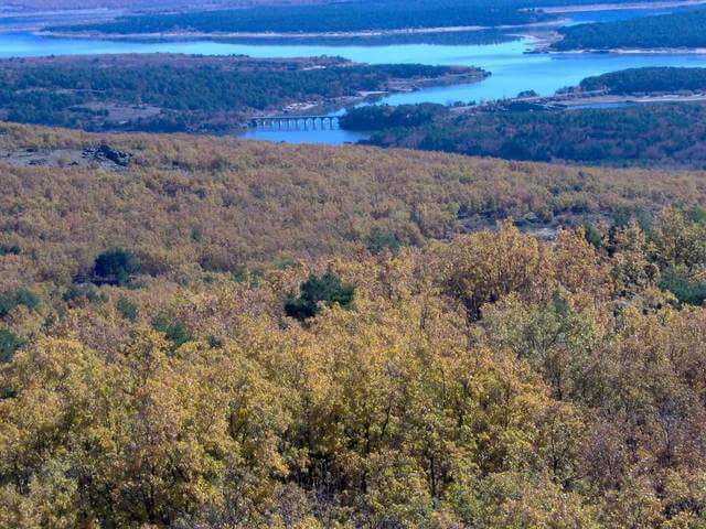 Vistas del Embalse de la Cuerda del Pozo desde el Mirador del Pico del Águila en Molinos de Duero.