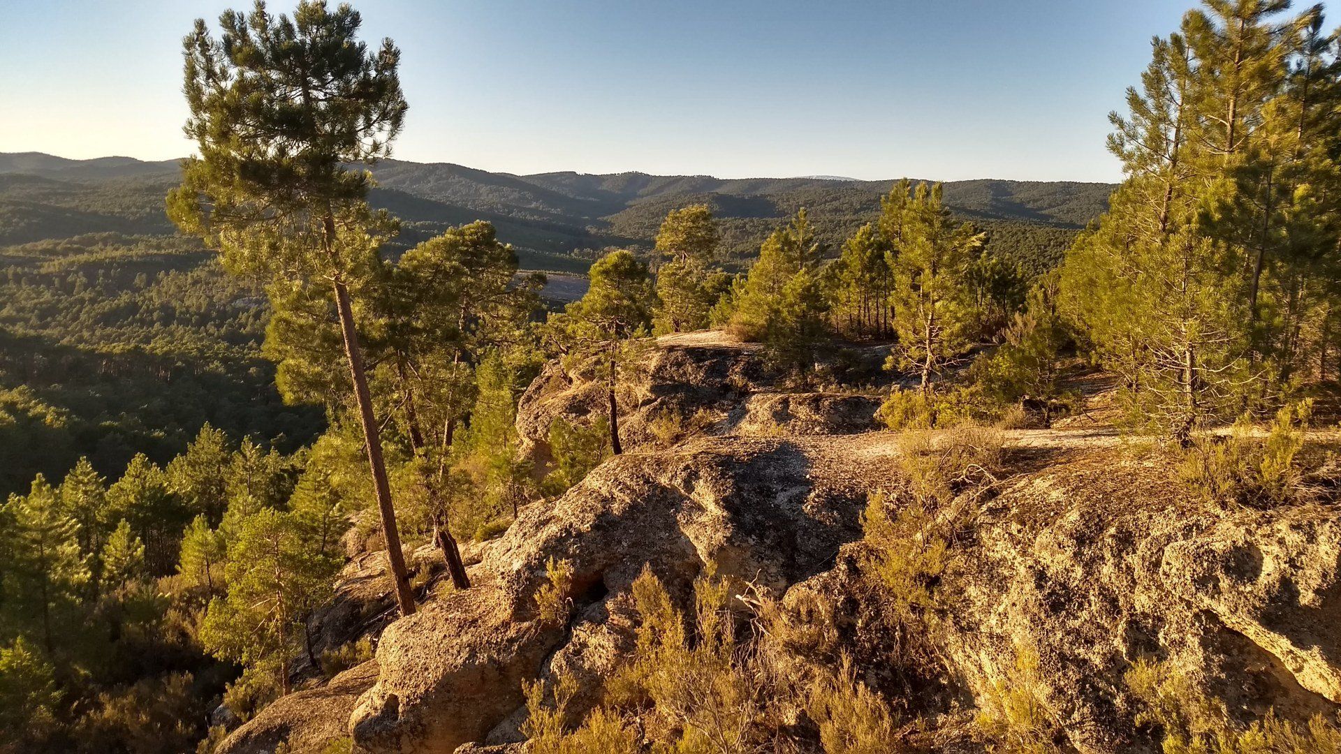 Mirador de La Piedra Andadera en Navaleno