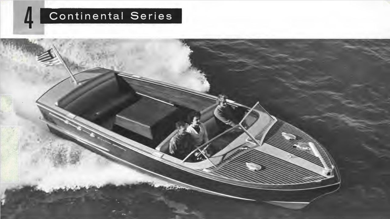 Restoring 1956 Chris Craft Continental Story