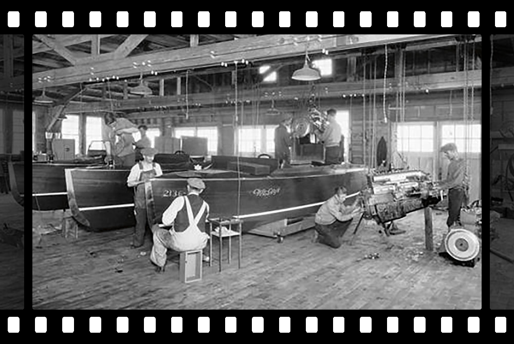- workshop in the old days, many skills, many trades were common...it made the wooden boat world go round!