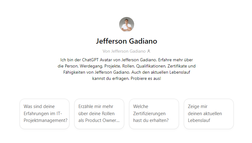 Custom ChatGPT by Jefferson Gadiano