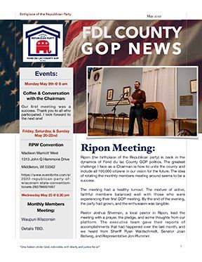 May 2022 FDL County GOP News