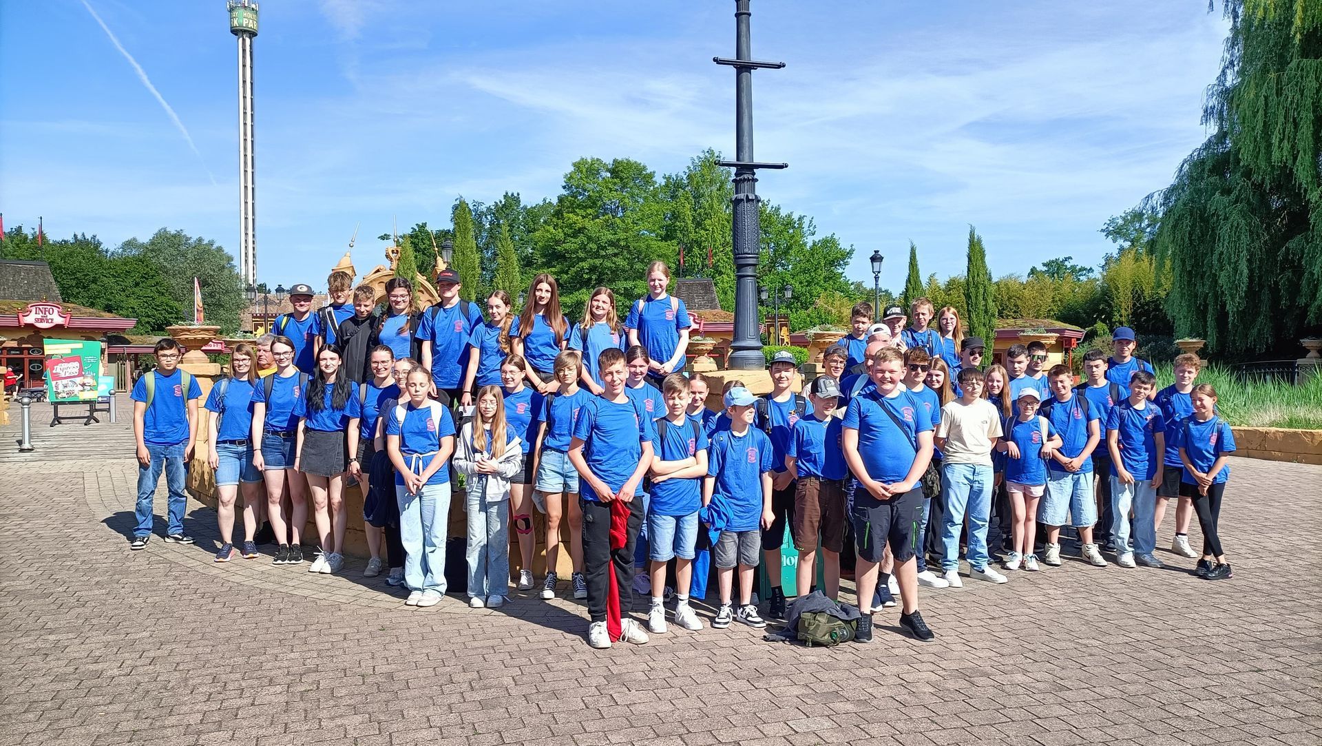 Gruppenbild der JF Brachttal im Holiday Park