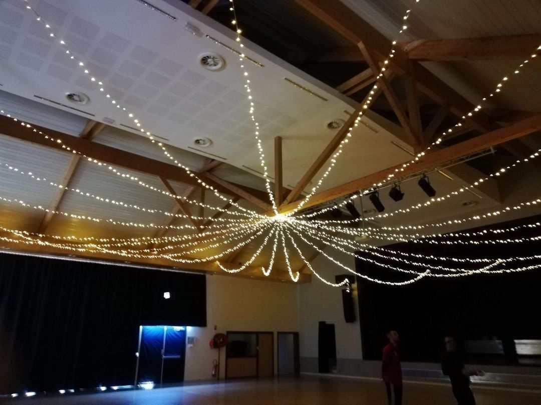 Décoration mariage salle des fêtes BISCHOFFSHEIM