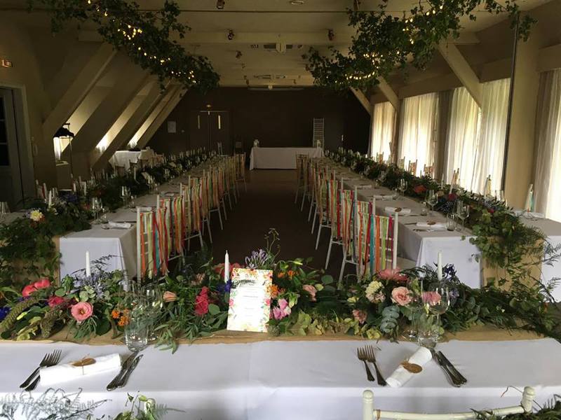 Décoration salle des fêtes OTTROT mariage