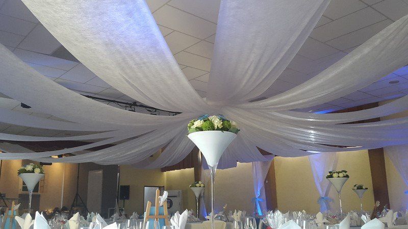 Décoration salle des fêtes OTTROT mariage