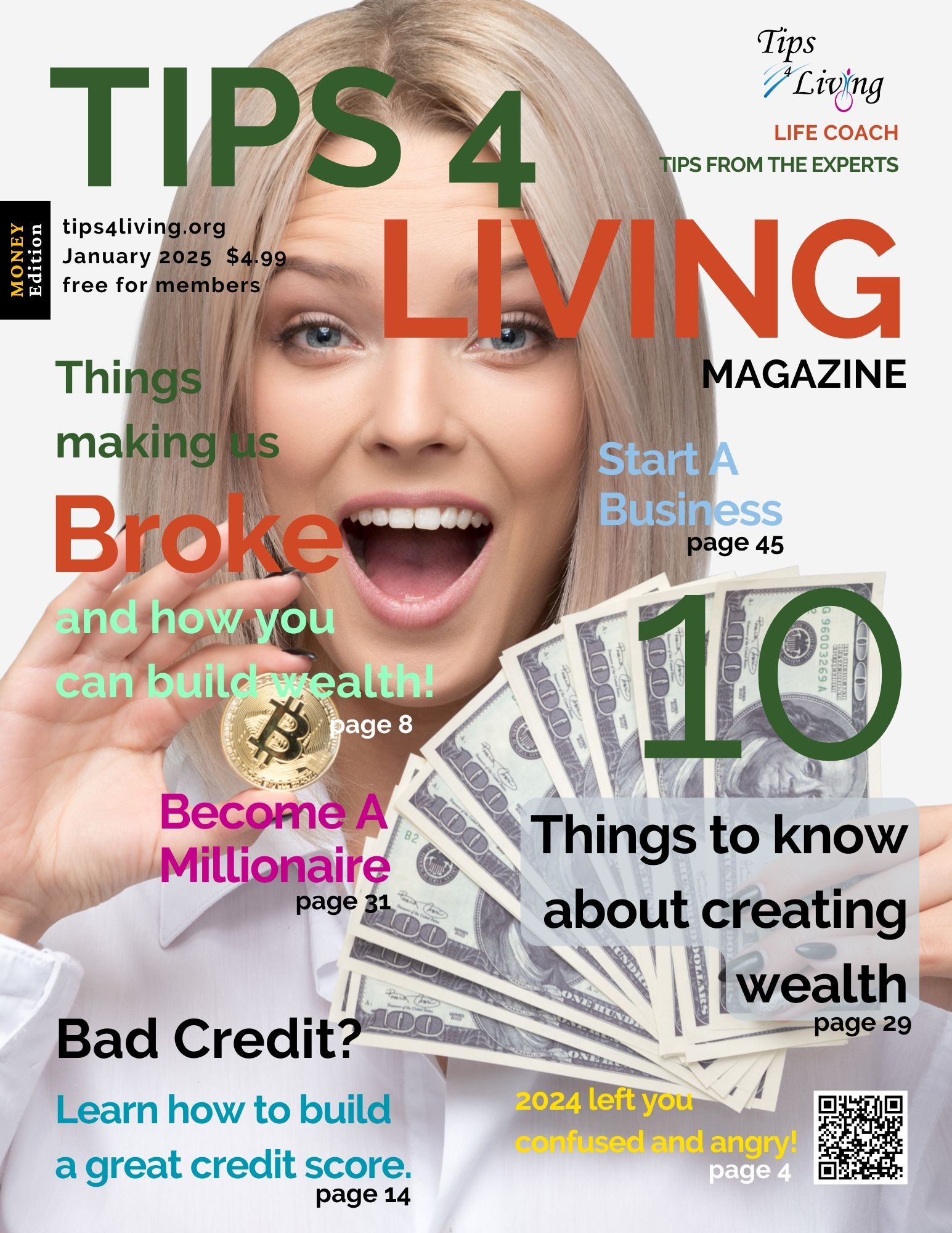 Tips4Living Magazine - 2025 Money Edition