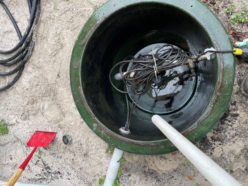 Bruce's Plumbing - A properly cleaned grinder basin.