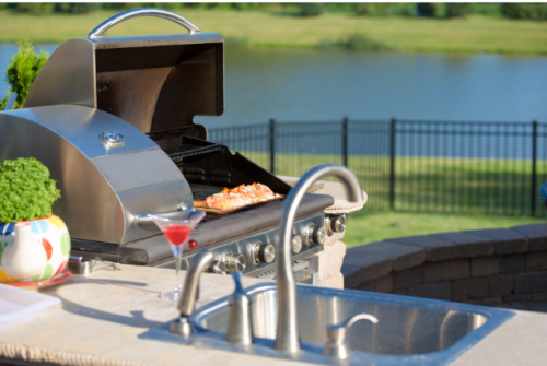 Bruce's Plumbing Outdoor Kitchen Remodel Bruce's Plumbing Outdoor Kitchen Remodel