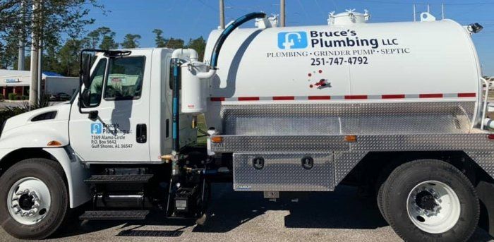 Bruce's Plumbing - General Plumbing, Grinder-Septic Services Gulf Shores, Alabama Bruce's Plumbing - General Plumbing, Grinder-Septic Services Gulf Shores, Alabama