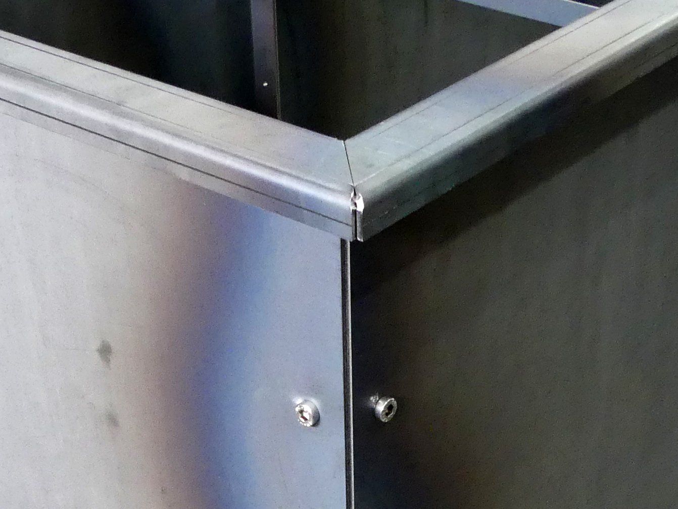 TERENO, Hochbeet aus Stahl, Metall Hochbeet, modulares Hochbeet