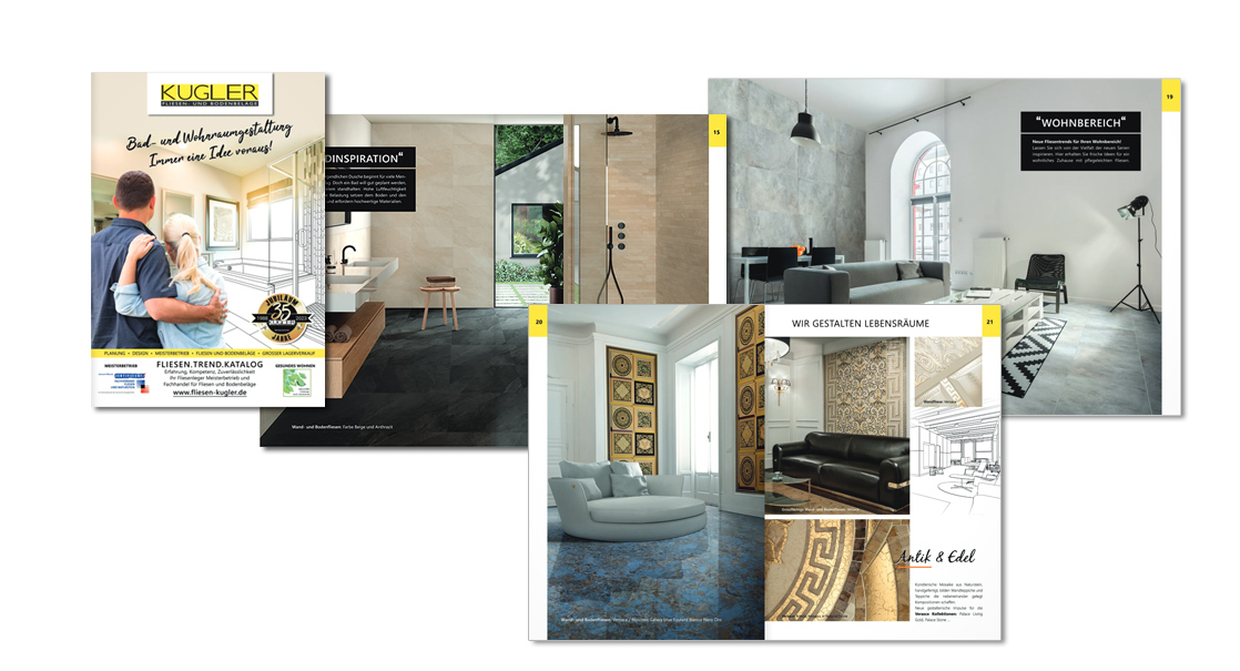 Imagebroschüre - Fliesen Kugler GmbH Imagebroschüre - Fliesen Kugler GmbH