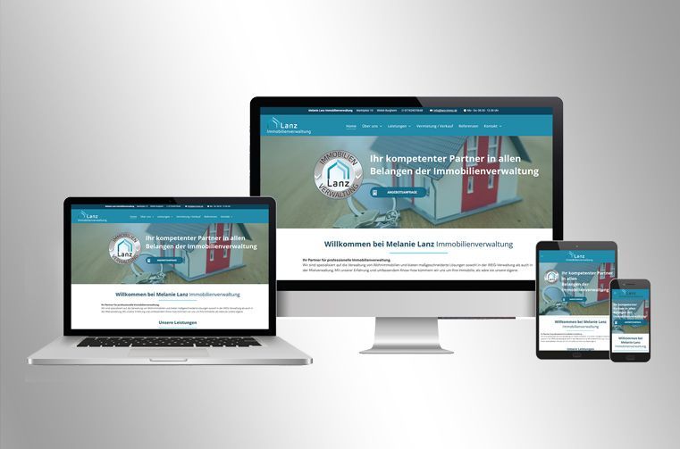 webdesign - Melanie Lanz Immobilienverwaltung