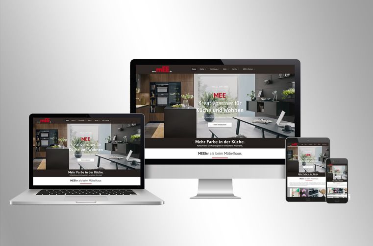 webdesign - MEE GmbH – Kreativpartner für Küche und Wohnen