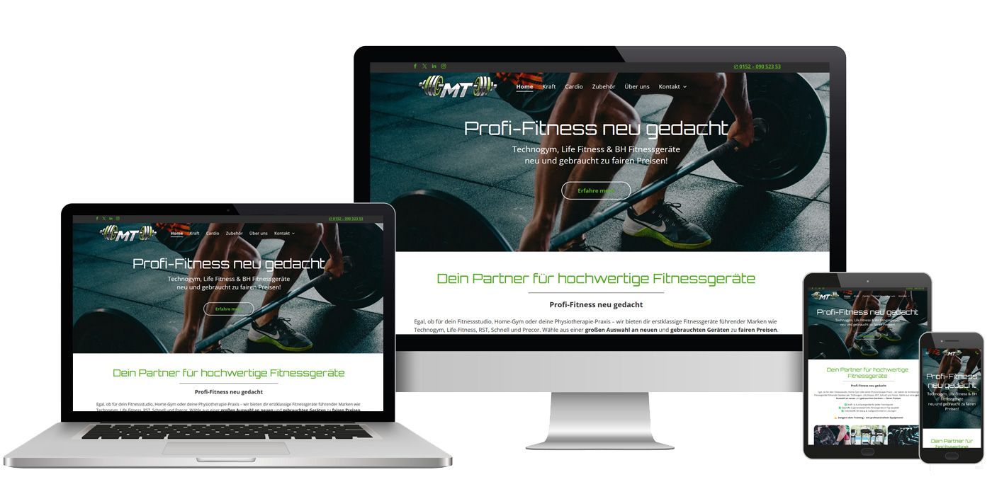 Webseitengestaltung - Markus Tomaschko - Profi Fitness Markus Tomaschko - Profi Fitness