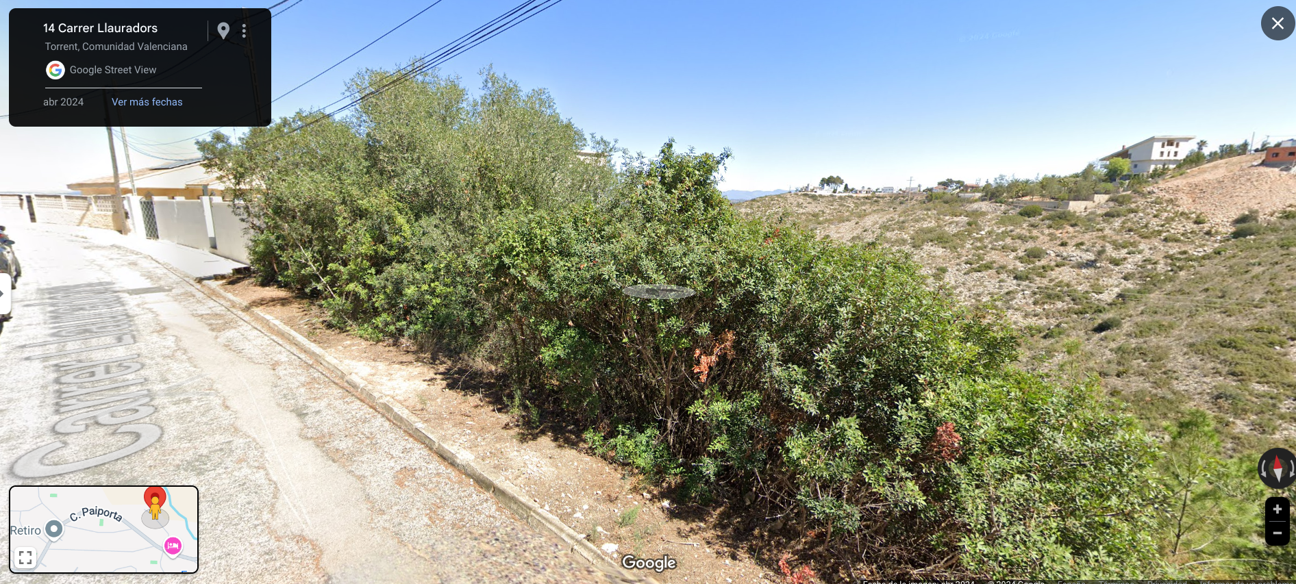 terreno en torrente