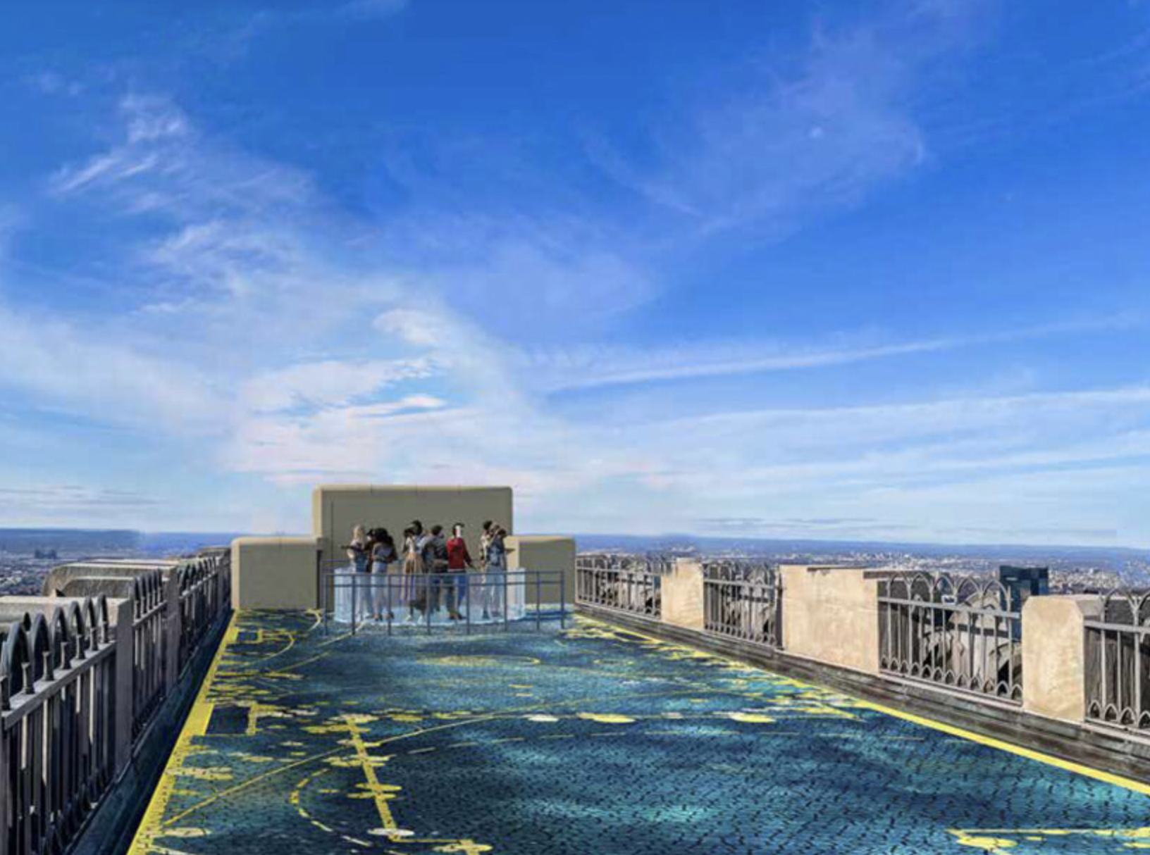 Skylift eingefahren Skylift Top of the Rock