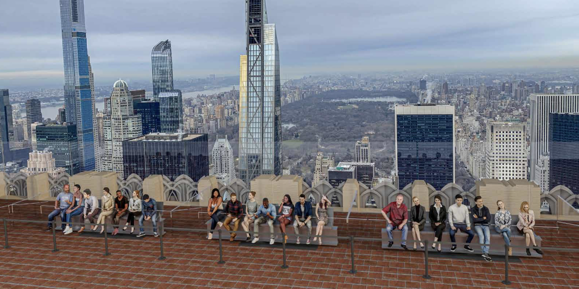 Lunch Atop a Skyscraper Experience Top of the Rock