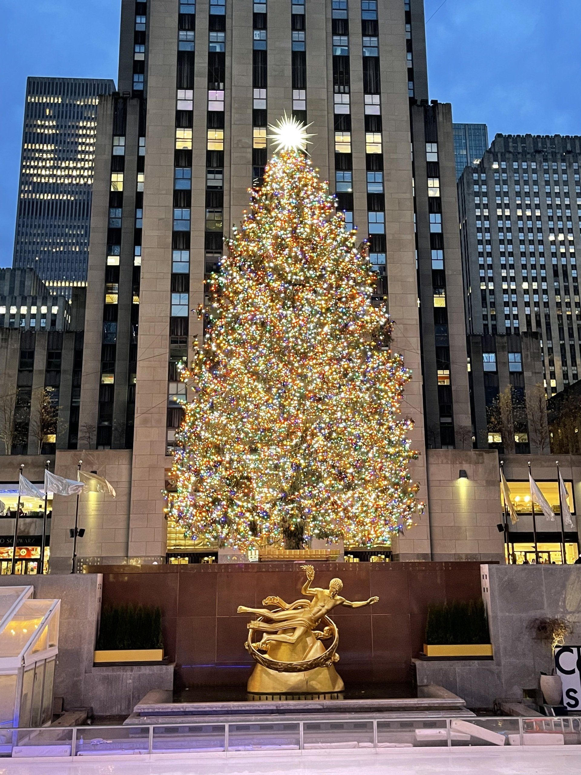 Rockefeller Center Weihnachtsbaum