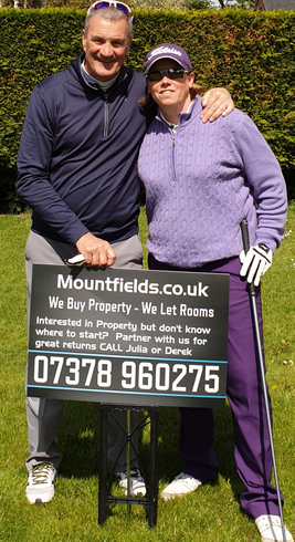 Sponsoring Stick and Step Golf day