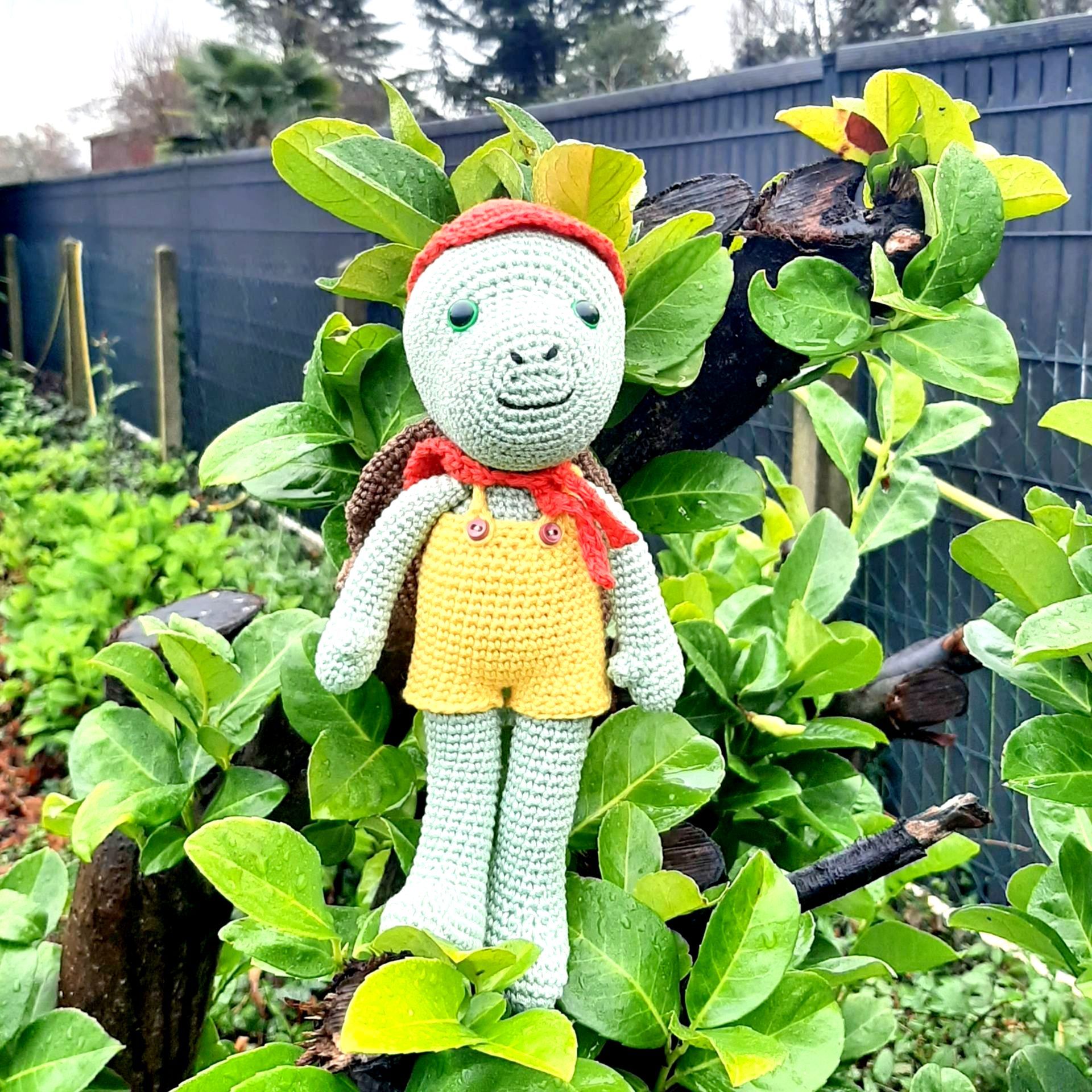 Tortue ninja, franklin la tortue, Amigurumis tortue, peluche tortue, peluche franklin, tortue verte