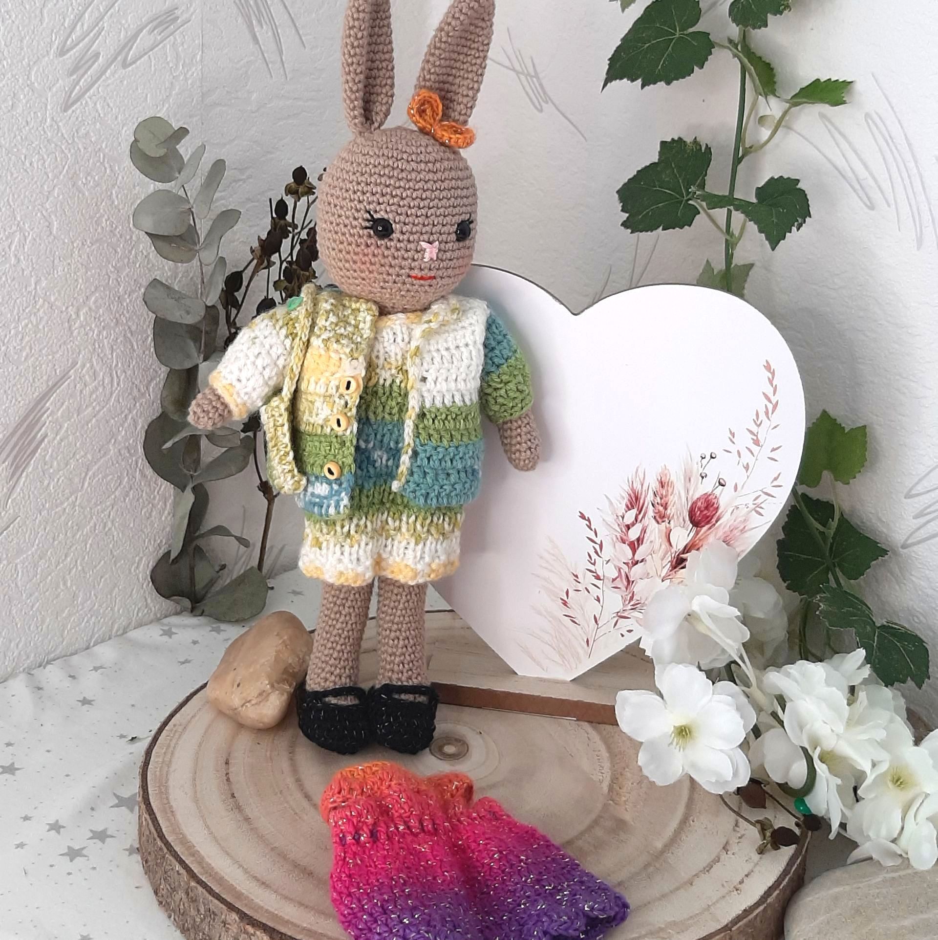 Lapin au crochet