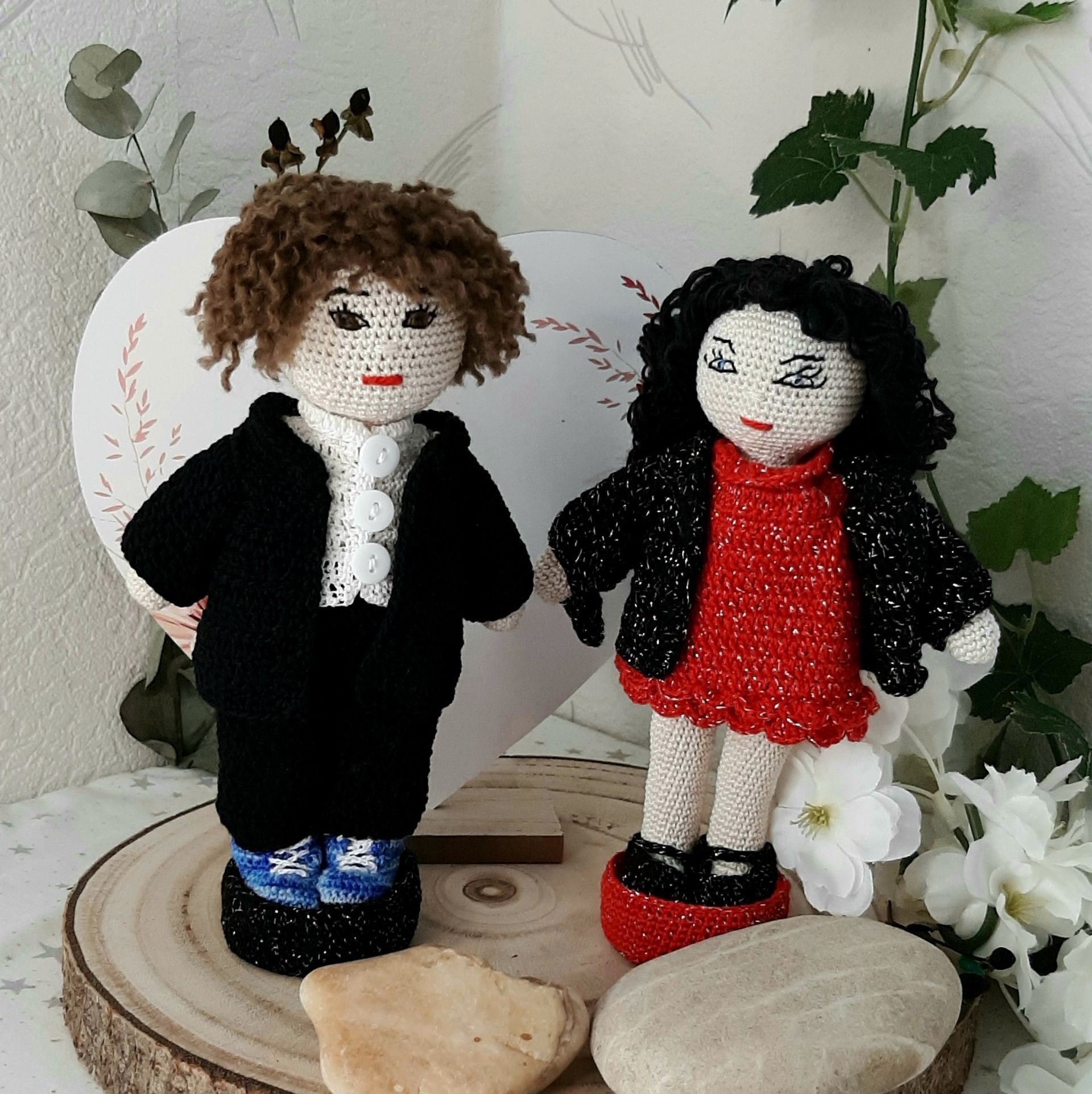 Valentin et Valentine, coffret fête St Valentin, Cadeau pour la saint valentin