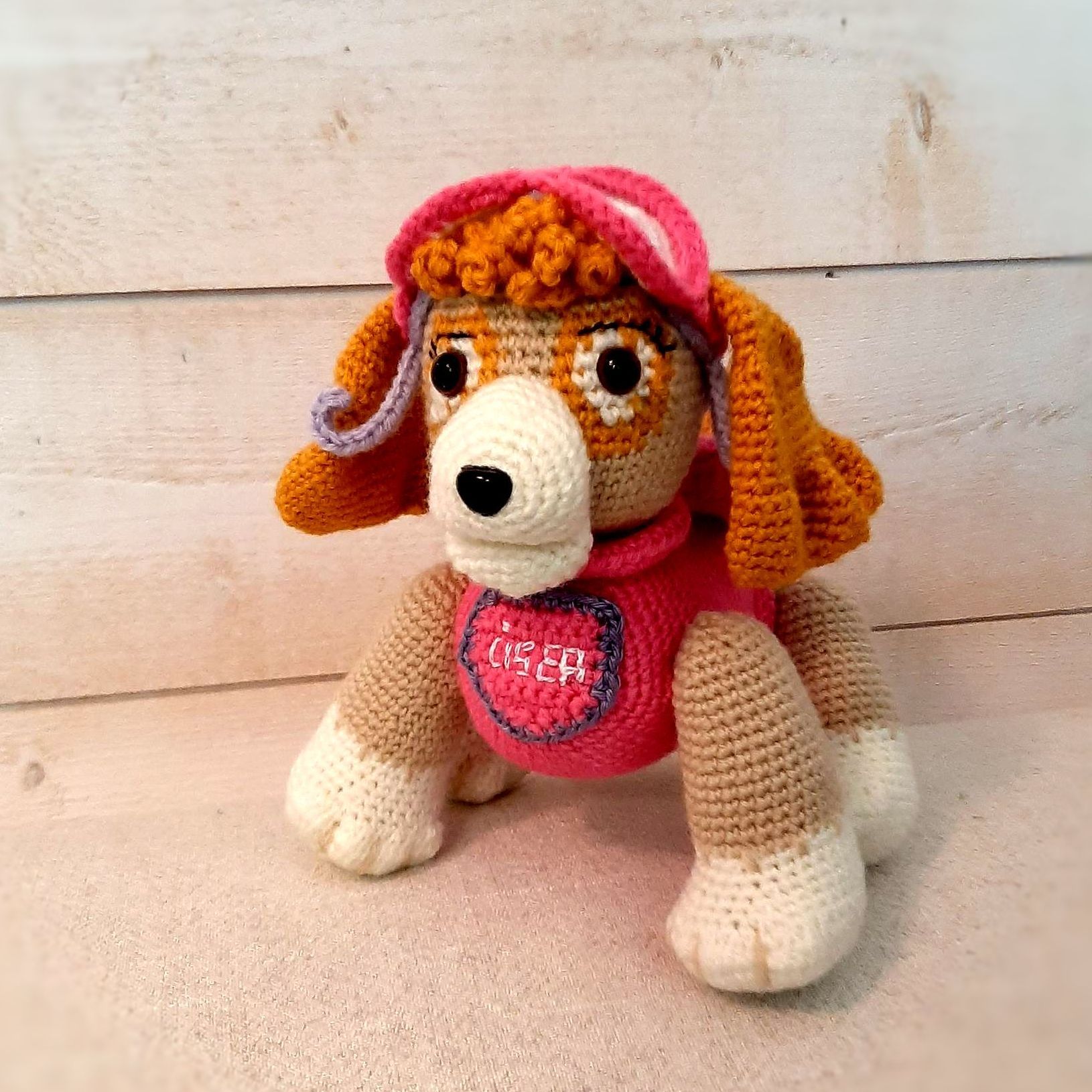 Stella de Pat Patrouille au crochet