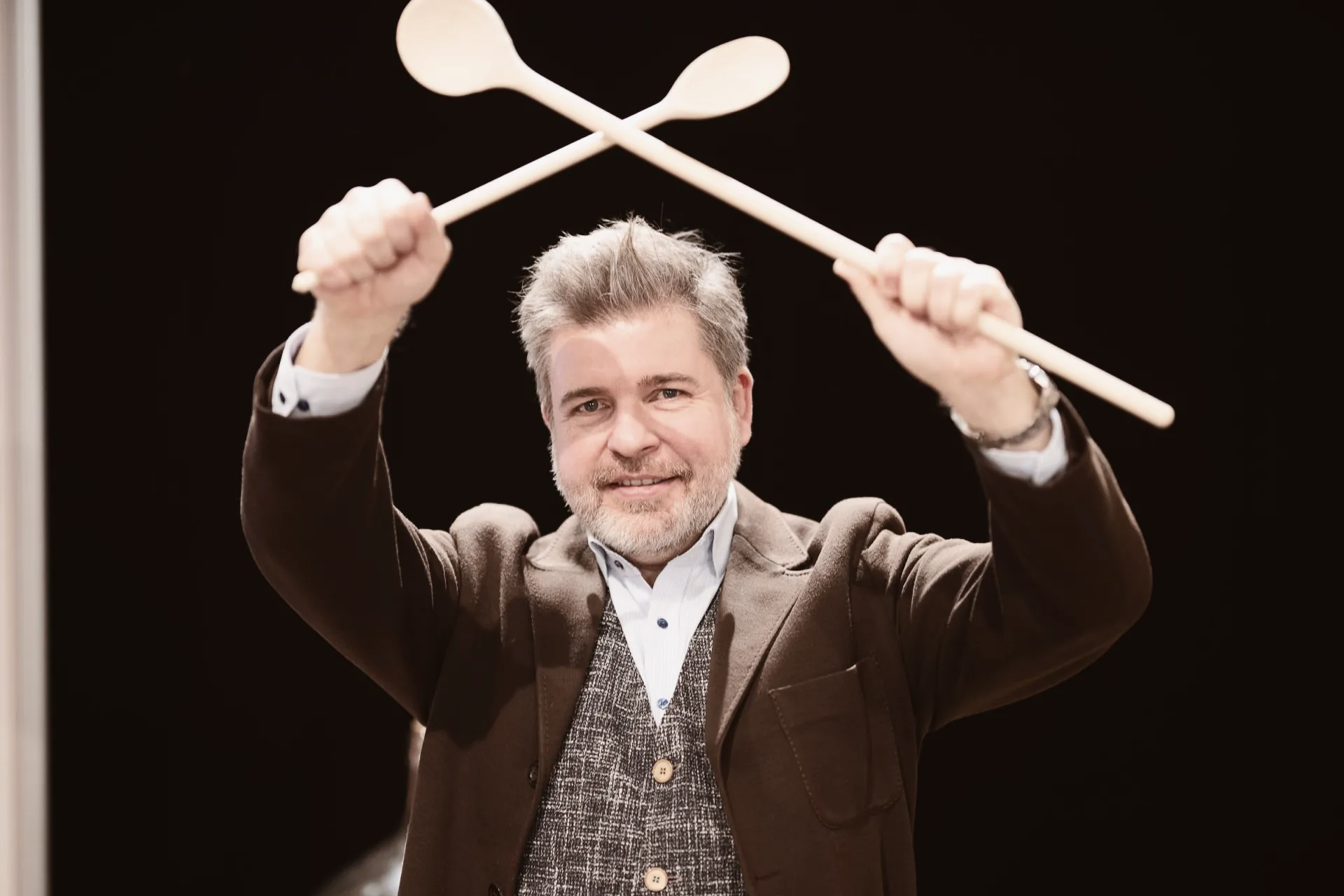 Michael Balzer schwingt die Kochlöffel - digitales Event Küchentalk mit Charme & Dose