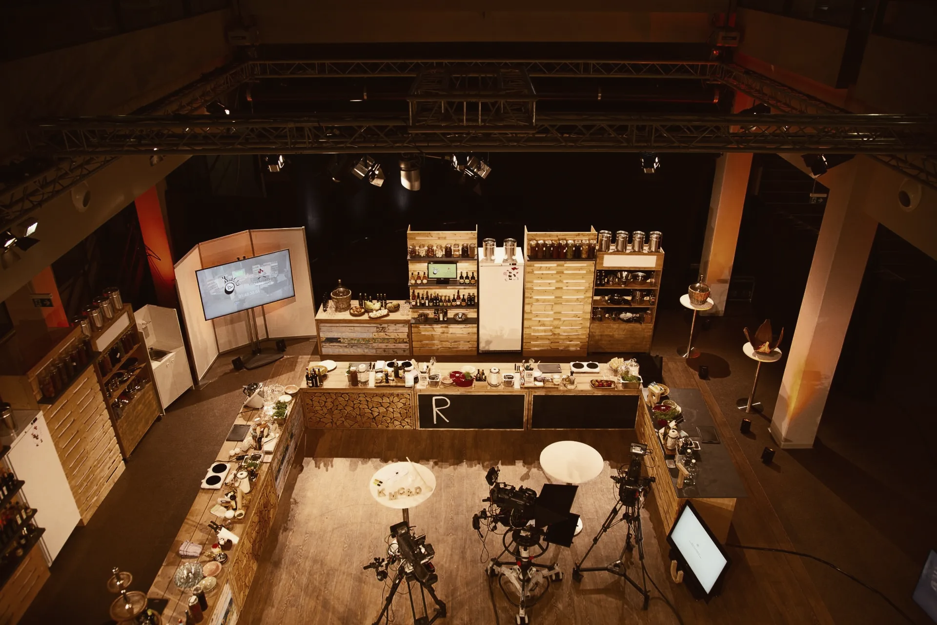 Drehort für den digitalen Event Küchentalk mit Charme & Dose