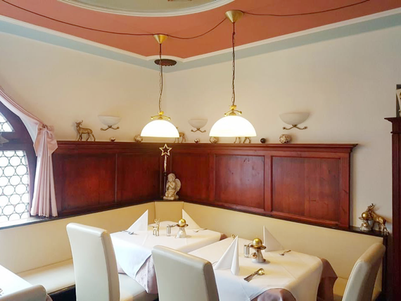 Restaurant L'Incontro Schwaig - Gemütliche Sitzecke