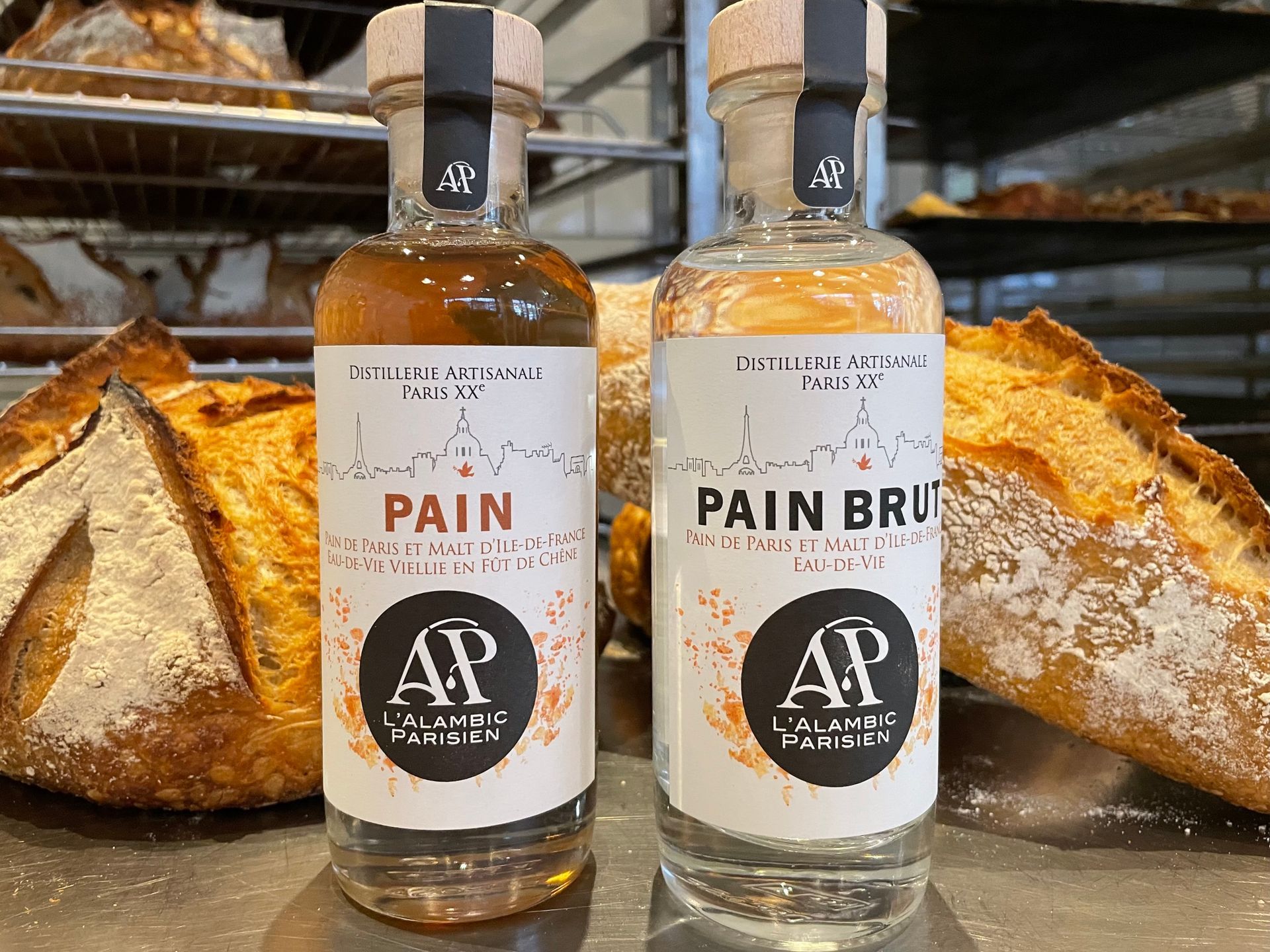 PAIN & PAIN BRUT - Eau-de-vie de pain et malt