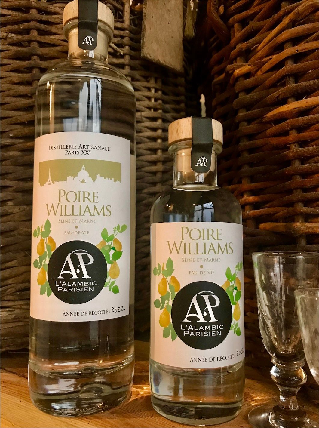 POIRE - Eau-de-vie de Poire Williams de Seine-et-Marne (disponible prochainement)